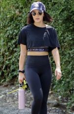 LUCY HALE Out with Her Dog in Los Angeles 07/29/2019