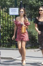 LUCY WATSON Arrives at Wimbledon Tennis Championships 07/03/2019