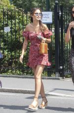LUCY WATSON Arrives at Wimbledon Tennis Championships 07/03/2019