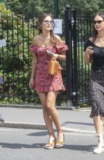 LUCY WATSON Arrives at Wimbledon Tennis Championships 07/03/2019