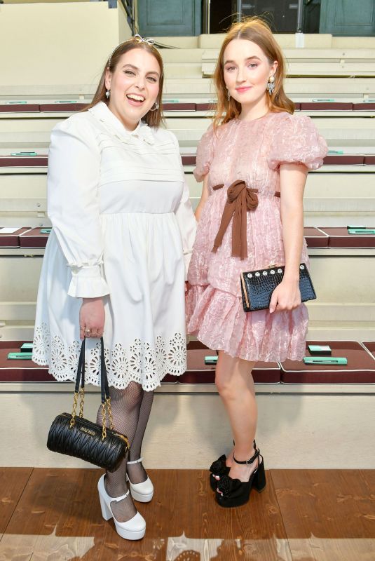 MACKENZIE FOY and KAITLYN DEVER at Miu Miu Club Event in Paris 06/29/2019