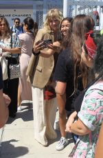 MADDIE HASSON Arrives at Comic-con 2019 in San Diego 07/19/2019
