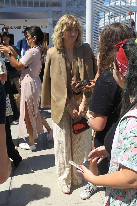 MADDIE HASSON Arrives at Comic-con 2019 in San Diego 07/19/2019