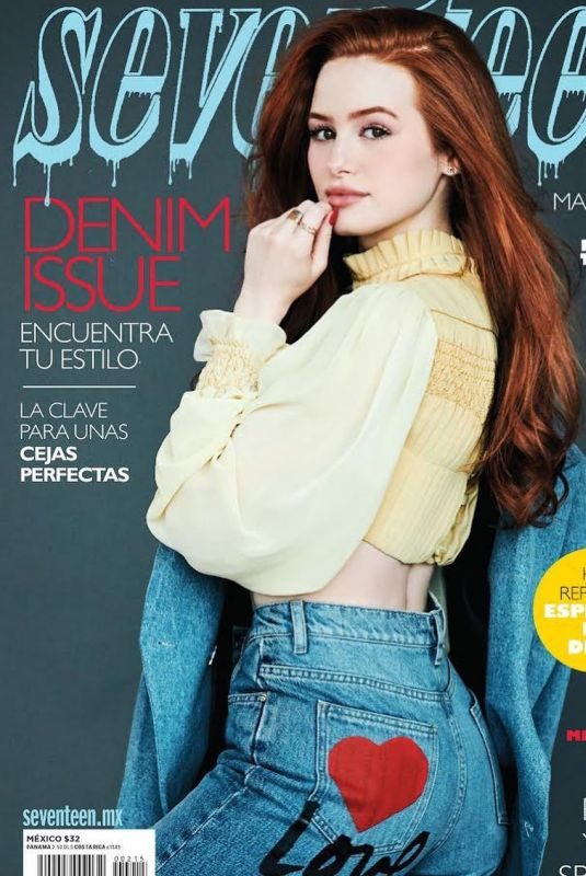 MADELAINE PETSCH on the Cover of Seventeen Magazine, Mexico 2019