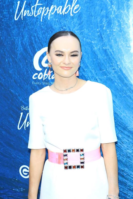 MADELINE CARROLL at Unstoppable Premiere at Arclight Theatre in Hollywood 07/09/2019