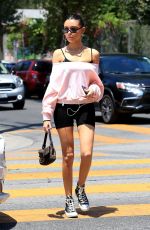 MADISON BEER Leaves a Nail Salon in West Hollywood 07/12/2019