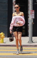 MADISON BEER Leaves a Nail Salon in West Hollywood 07/12/2019
