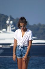 MADISON HEADRICK and ALANA FELISBERTO Arrives at Club 55 in St. Tropez 07/20/2019
