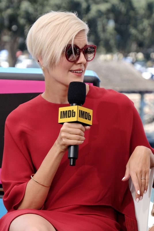 MAGGIE GRACE at #imdboat at 2019 Comic-con in San Diego 07/19/2019