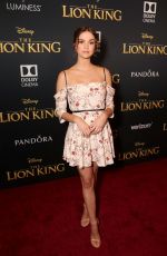 MAIA MITCHELL at The Lion King Premiere in Hollywood 07/09/2019