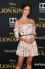 MAIA MITCHELL at The Lion King Premiere in Hollywood 07/09/2019