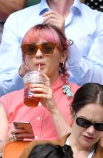 MAISIE WILLIAMS and DIANA SILVERS at Wimbledon 2019 Tennis Championships in London 07/08/2019