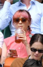MAISIE WILLIAMS and DIANA SILVERS at Wimbledon 2019 Tennis Championships in London 07/08/2019