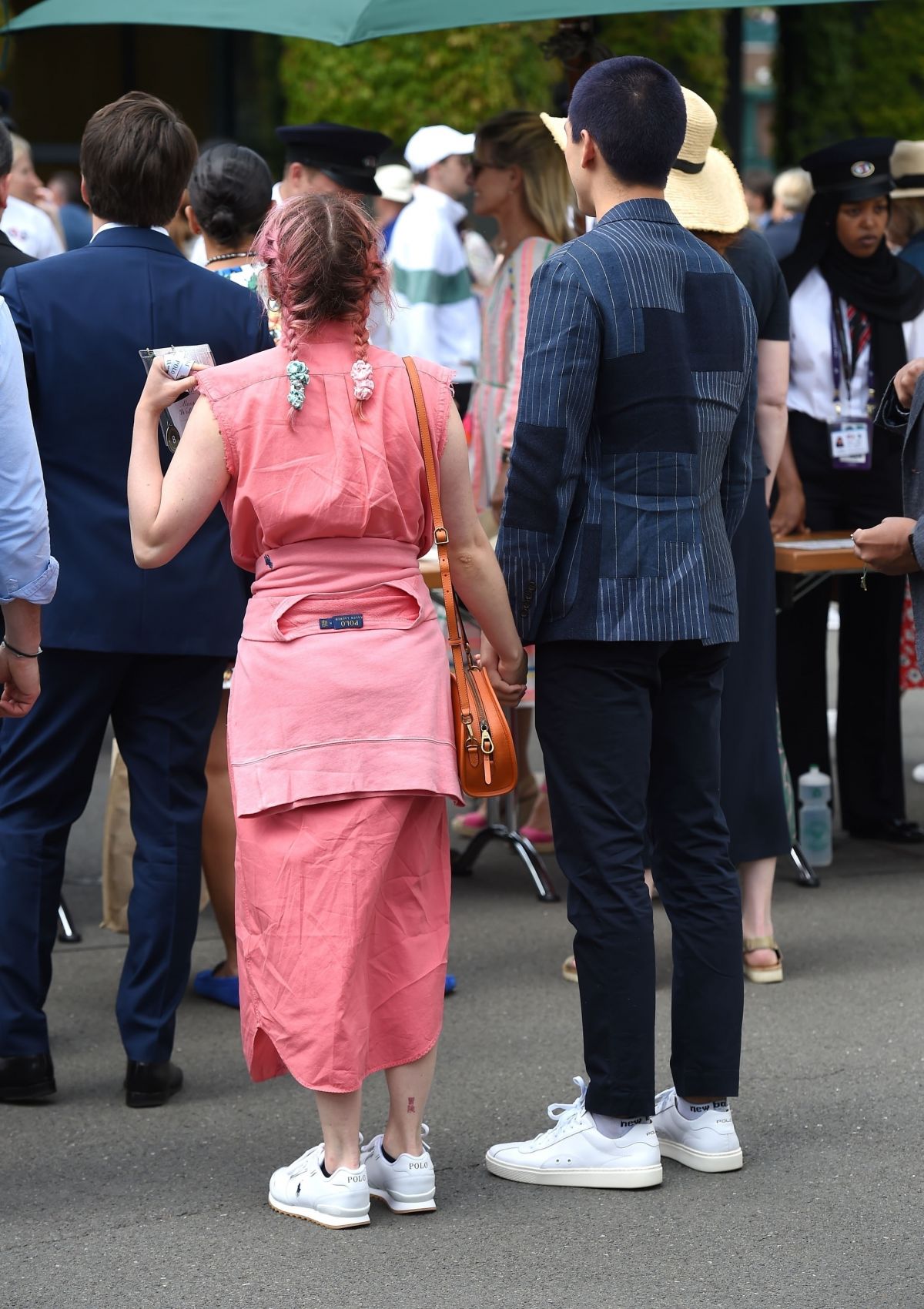 MAISIE WILLIAMS and Reuben Selby Arrives at 2019 Wimbledon Tennis ...