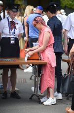 MAISIE WILLIAMS and Reuben Selby Arrives at 2019 Wimbledon Tennis Championships 07/08/2019