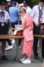 MAISIE WILLIAMS and Reuben Selby Arrives at 2019 Wimbledon Tennis Championships 07/08/2019