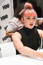MAISIE WILLIAMS at Game of Thrones Cast Autograph Signing at San Diego Comic-con 07/19/2019