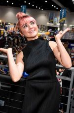 MAISIE WILLIAMS at Game of Thrones Cast Autograph Signing at San Diego Comic-con 07/19/2019