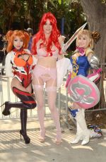 MAITLAND WARD at Anime Expo in Los Angeles 07/06/2019