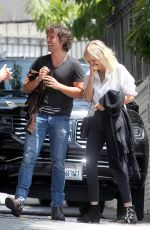 MALIN AKERMAN and Jack Donnelly Leaves Chateau Marmont in Los Angeles 06/27/2019