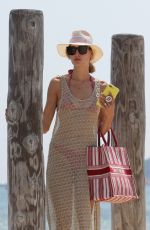 MANDY BORK in Bikini at Club 55 in Saint Tropez 07/23/2019