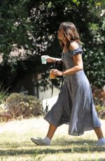 MANDY MOORE on the Set of This Is Us in Los Angeles 07/24/2019