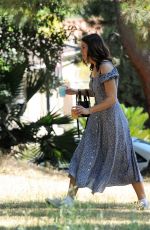 MANDY MOORE on the Set of This Is Us in Los Angeles 07/24/2019
