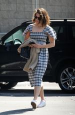 MANDY MOORE Out and About in Los Angeles 07/07/2019