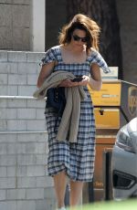 MANDY MOORE Out and About in Los Angeles 07/07/2019