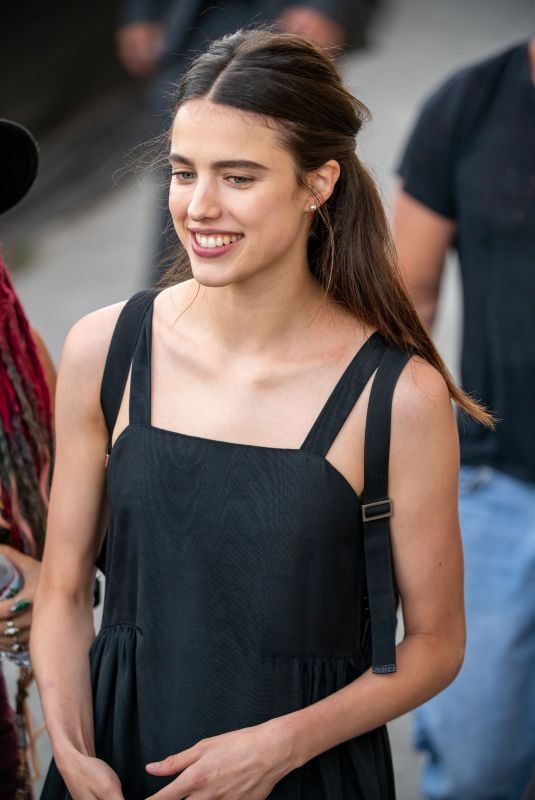 MARGARET QUALLEY Arrives at Jimmy Kimmel Live! in Hollywood 07/24/2019