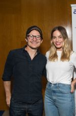 MARGOT ROBBIE at Australians in Film Screening of Once Upon A Time in Hollywood at Writers Guild Theater 07/23/2019