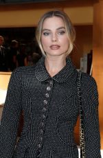 MARGOT ROBBIE at Chanel Haute Couture Fall/Winter 2019/20 Show at Paris Fashion Week 07/02/2019