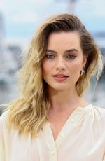 MARGOT ROBBIE at Once Upon a Time in Hollywood Photocall in London 07/31/2019