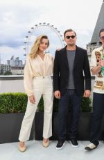 MARGOT ROBBIE at Once Upon a Time in Hollywood Photocall in London 07/31/2019