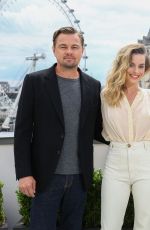 MARGOT ROBBIE at Once Upon a Time in Hollywood Photocall in London 07/31/2019