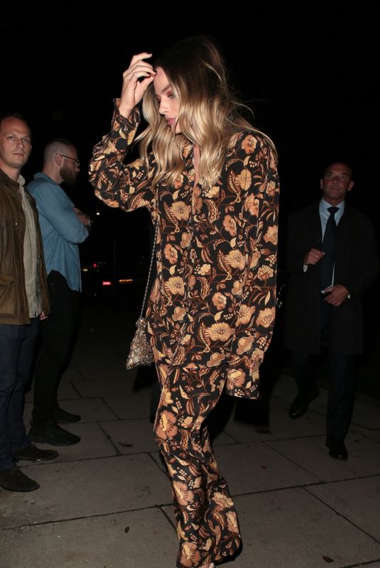 MARGOT ROBBIE at Once Upon A Time in Hollywood Premiere After-party in London 07/30/2019