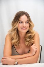 MARGOT ROBBIE at Once Upon a Time in Hollywood Press Conference in Beverly Hills 07/12/2019