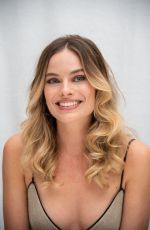 MARGOT ROBBIE at Once Upon a Time in Hollywood Press Conference in Beverly Hills 07/12/2019