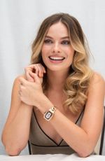 MARGOT ROBBIE at Once Upon a Time in Hollywood Press Conference in Beverly Hills 07/12/2019