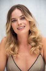 MARGOT ROBBIE at Once Upon a Time in Hollywood Press Conference in Beverly Hills 07/12/2019