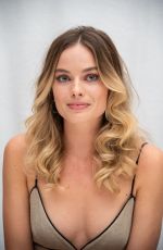 MARGOT ROBBIE at Once Upon a Time in Hollywood Press Conference in Beverly Hills 07/12/2019