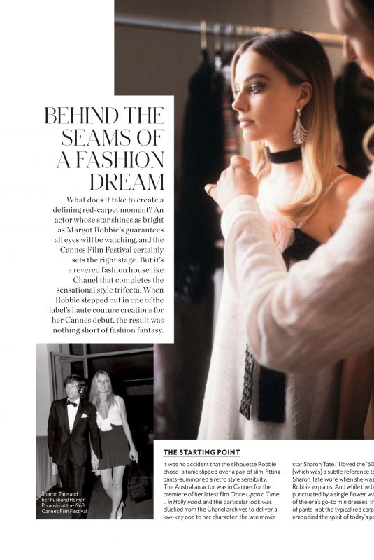 MARGOT ROBBIE in Instyle Magazine, Australia August 2019