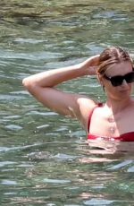 MARIA SHARAPOVA in Bikini at a Beach in Isola D