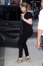MARIAH CAREY Leaves Her Hotel in New York 07/24/2019