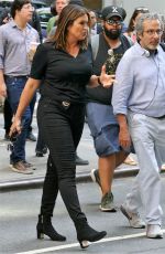 MARISKA HARGITAY on the Set of Law and Order: SVU in New York 07/15/2019