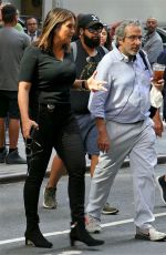 MARISKA HARGITAY on the Set of Law and Order: SVU in New York 07/15/2019