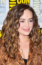 MARY MOUSER at Kobra Kai Past, Prsent and Future Panel at Comic-con in San Diego 07/18/2019