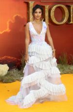 MAYA JAMA at The Lion King Premiere in London 07/14/2019