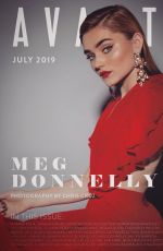MEG DONNELLY in Avante Magazine, July 2019