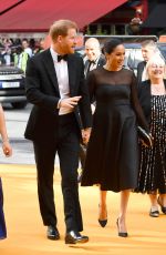 MEGHAN MARKLE at The Lion King Premiere in London 07/14/2019